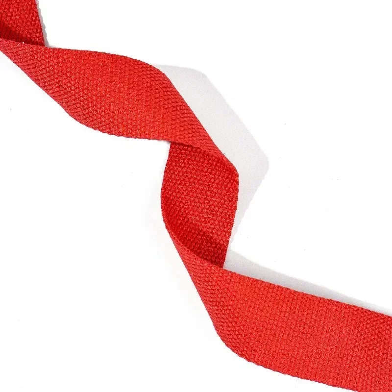 1,8 m x 3,8 cm verstelbare D-ring gesp yogariem geeft flexibiliteit voor yoga stretching duurzame katoenen oefenriemen