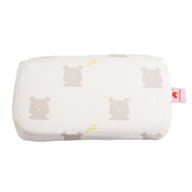 Warm Baby Bumper Newborn Sleeping Bedding Sets Double-Sides Print Cute Bear Baby Pillow Soft Toddler Protector Infant Room Decor: pillow