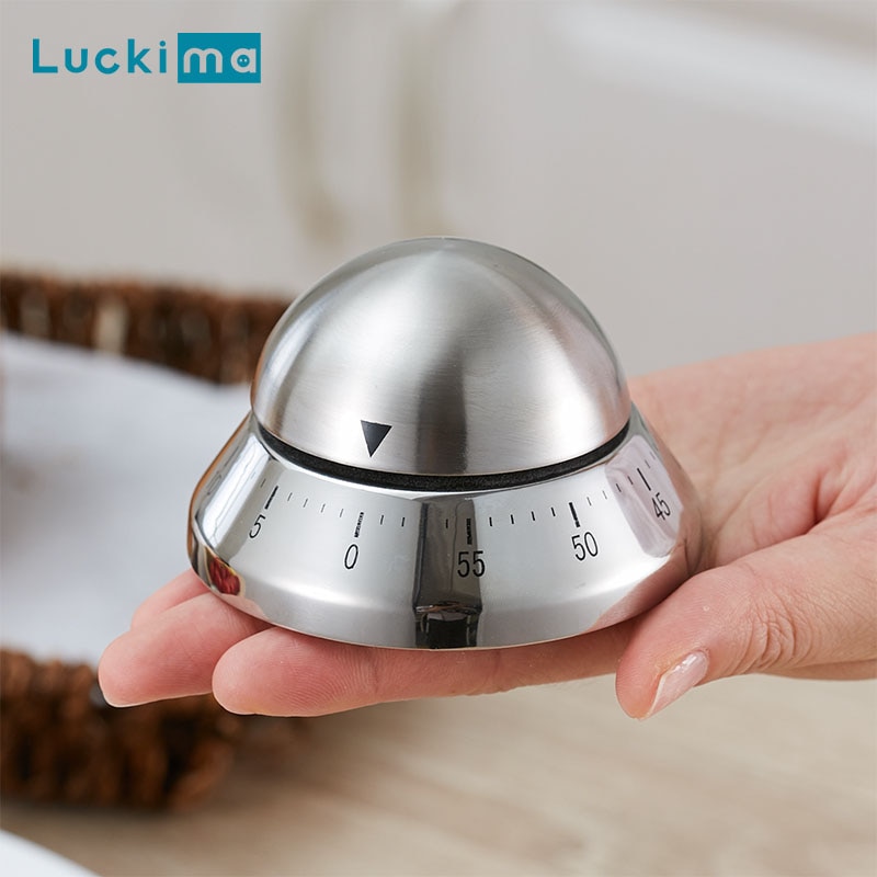 Portable Digital Scale Kitchen Timer Stainless Steel Home Coking Practical for Stopwatch Countdown Alarm Clock No Charging