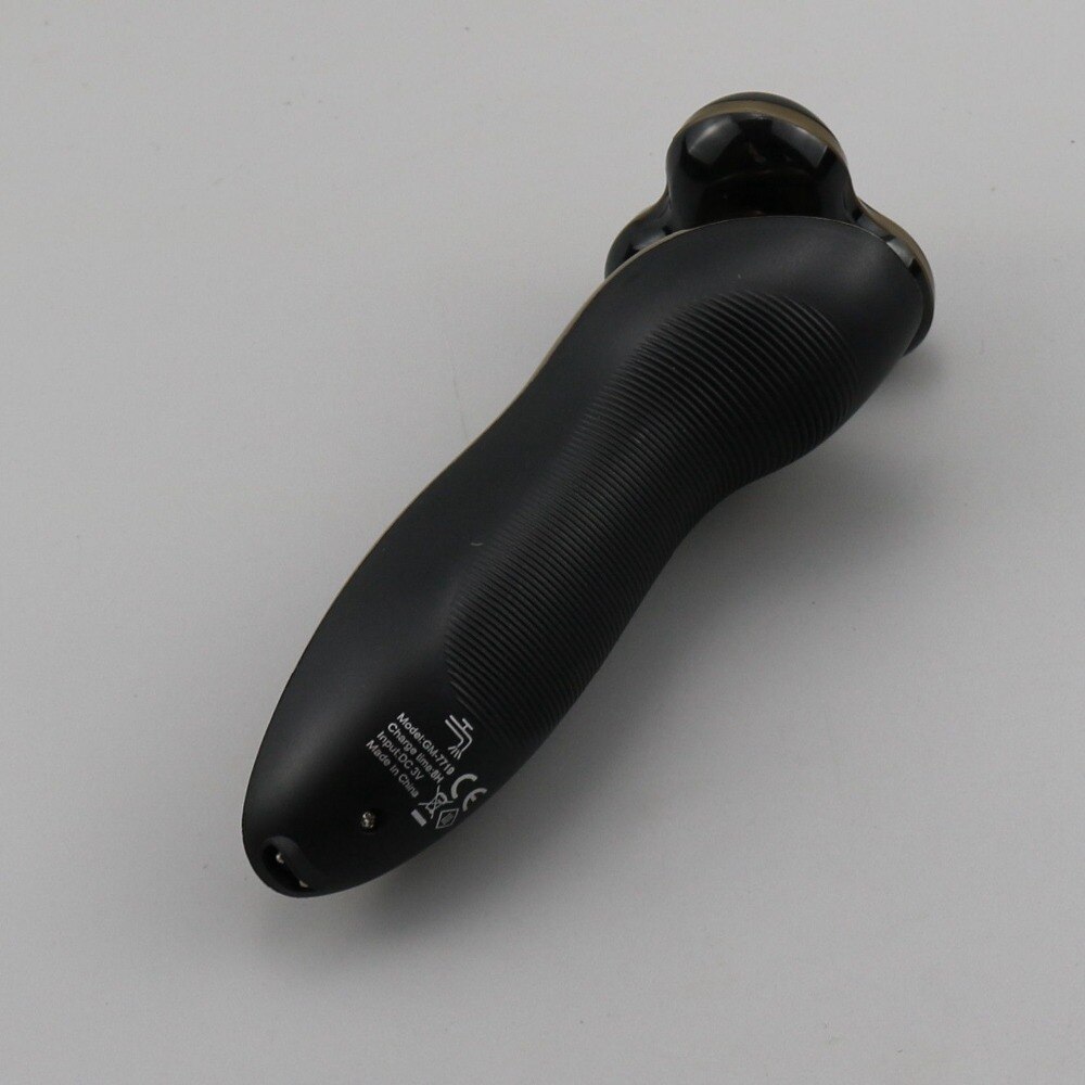 Rasoir rotatif pro rechargeable lavable rasoir électrique pour hommes barbe rasoir électrique mâle voyage visage machine à raser tête