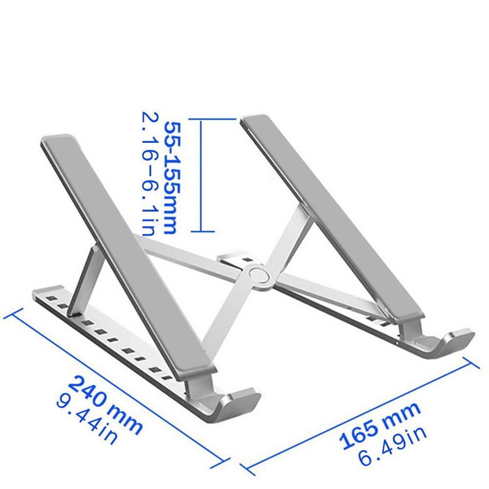 Stojak na laptopa robić notebooka MacBook zawodowiec składany regulowany uchwyt ze stopu aluminium uchwyt chłodzący robić notebooka PC