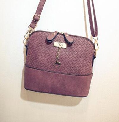 Aliwood Hülse Tasche Frauen Bote Taschen Mini Mit Hirsch Spielzeug Frauen Schulter Taschen Frauen Umhängetasche bolsas: Purpurrot