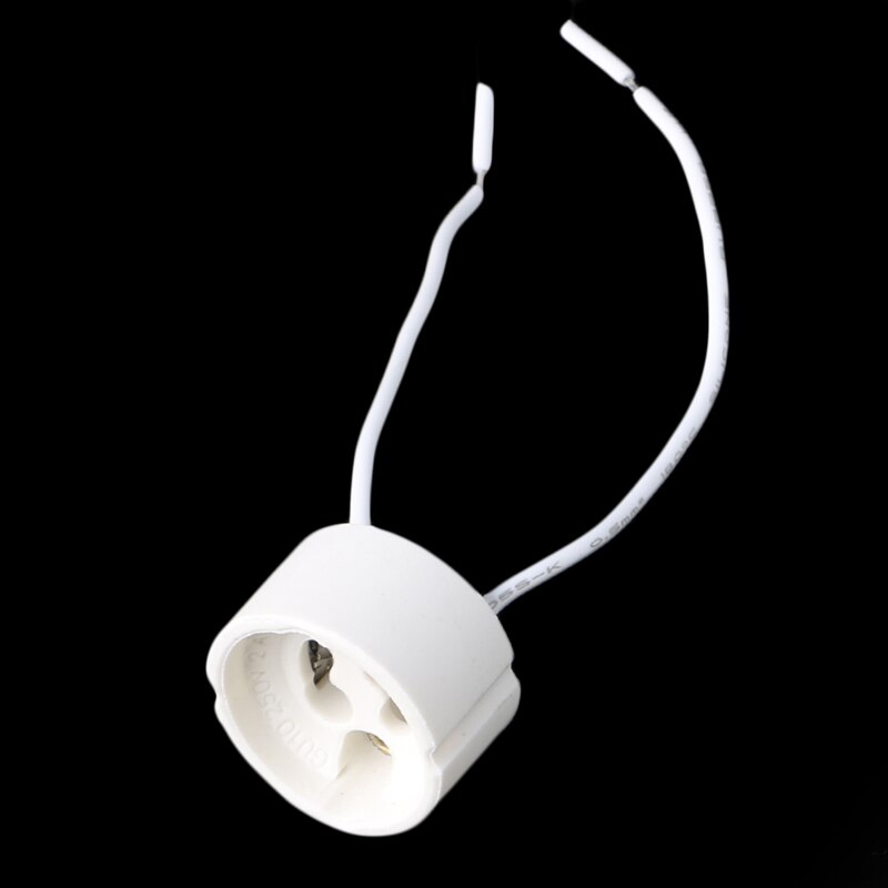 GU10 LED Lamp base Voor Halogeen Keramische Gloeilamp Lampen Holder Base Wire Connector lamphouder
