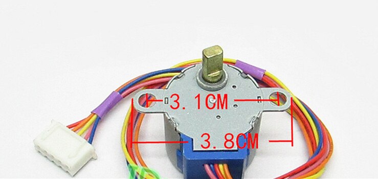 Motor paso a paso 24BYJ48 dc12V, motor piloto paso a paso TCL para aire acondicionado interior, motor de viento síncrono 12v