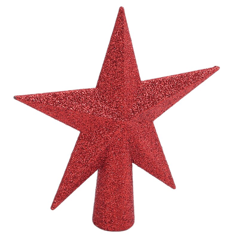 15/20cm étoiles d'or pour sapin de noël, 3d étoiles à cinq branches, décoration de table pour la maison, joyeux noël
