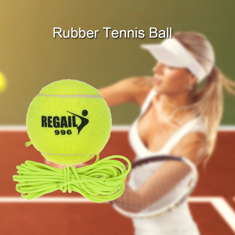 Slitstarkt träningsredskap för tennis träning tennisbollar återanvändbara träningsövningar tennisbollar träningsredskap tävling tennis