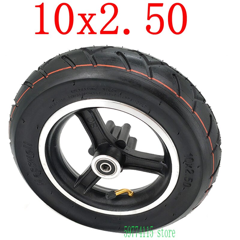 10 Inch 10x2.50 Electric Scooter Wheels 10*2.50 Inner Outer Tyre Explosion-proof Tire Wheel Rim for SPEEDWAY Electric Scooter