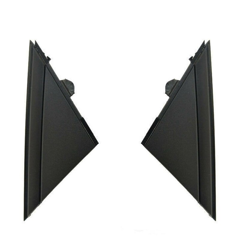 Cubierta de la bandera del espejo de la puerta del coche, moldura, triángulo, para FIAT 500 12-19