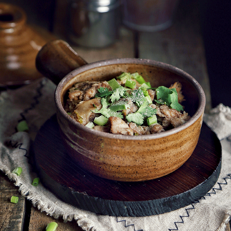 Samll Alleen Japanse Braadpan Stoofpot Gekookte Pot Snelle Grof Aardewerk Soep Rijst Pot Met Deksel Hoge Temperatuur Gezondheid Mini pot