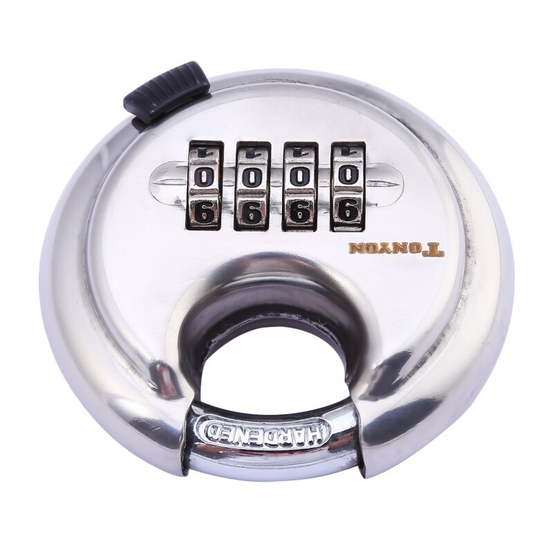 4 Dial Digit Combination Lock Weatherproof Protection Security Padlock Outdoor Suitable For Sheds Lockers Gyms Code Lock
