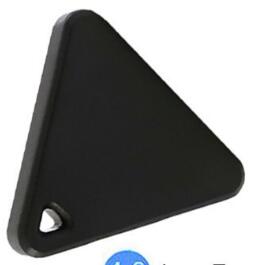 Przenośny mini nadajnik Bluetooth lokalizator GPS anty-zgubiony kontroler alarmu tagu: czarny