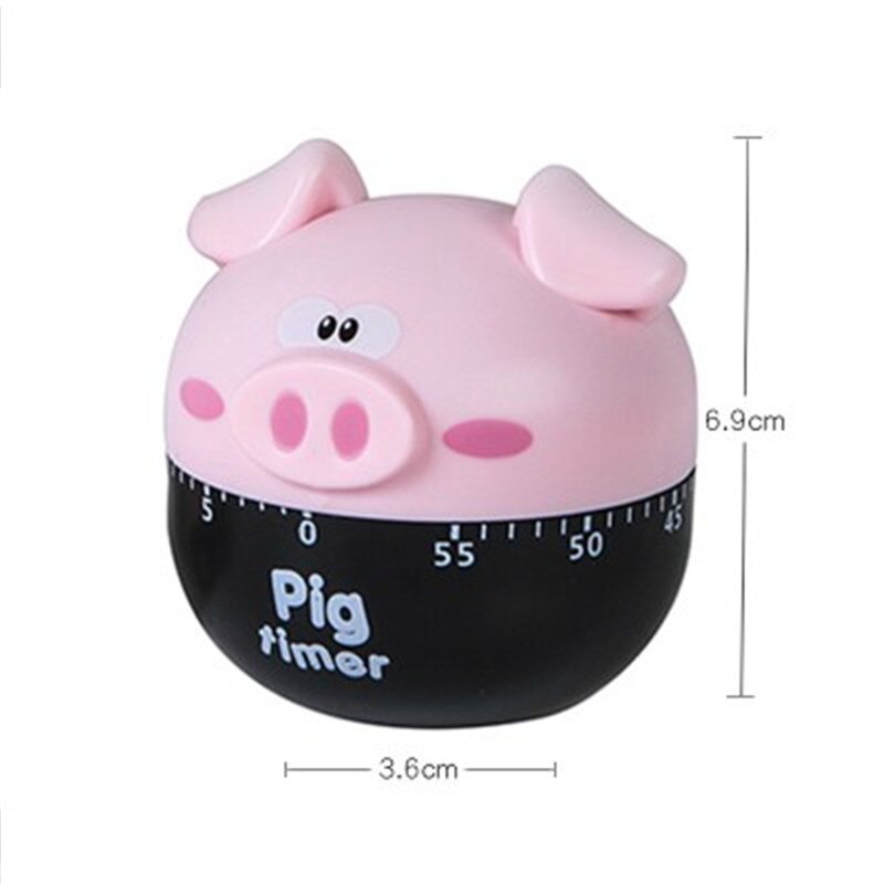 Home Owl Kitchen Decor Owl Timer 60 Minute Pink Kitchen Gadgets Egg Timer Cooking Mechanical Countdown Timers