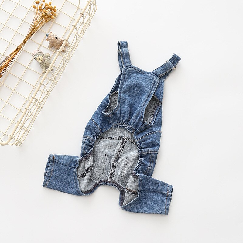 Bavoir pantalon vêtements pour animaux de compagnie vêtements chien Costume tenue jean Costume vêtements chiot vêtements vêtements Ubranka Dla Psa chien vêtements EE6BD