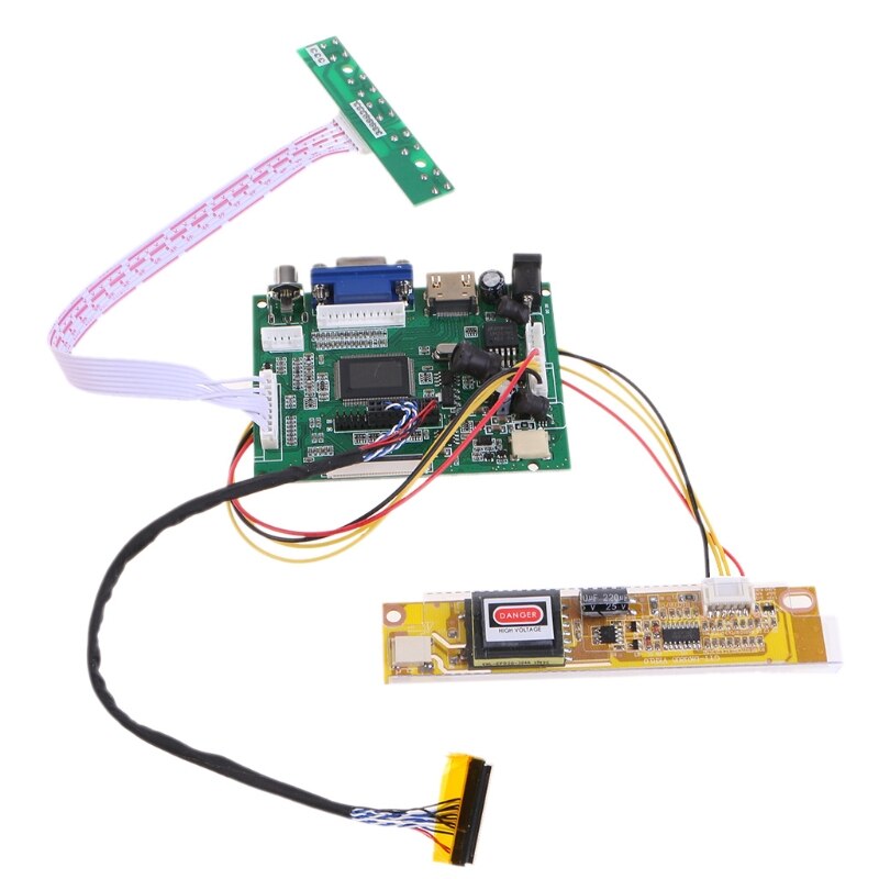 DVI VGA placa controladora LCD KYV-N5 V3 para 15,4 pulgadas LP156WH1 1280x800: 15.4inch