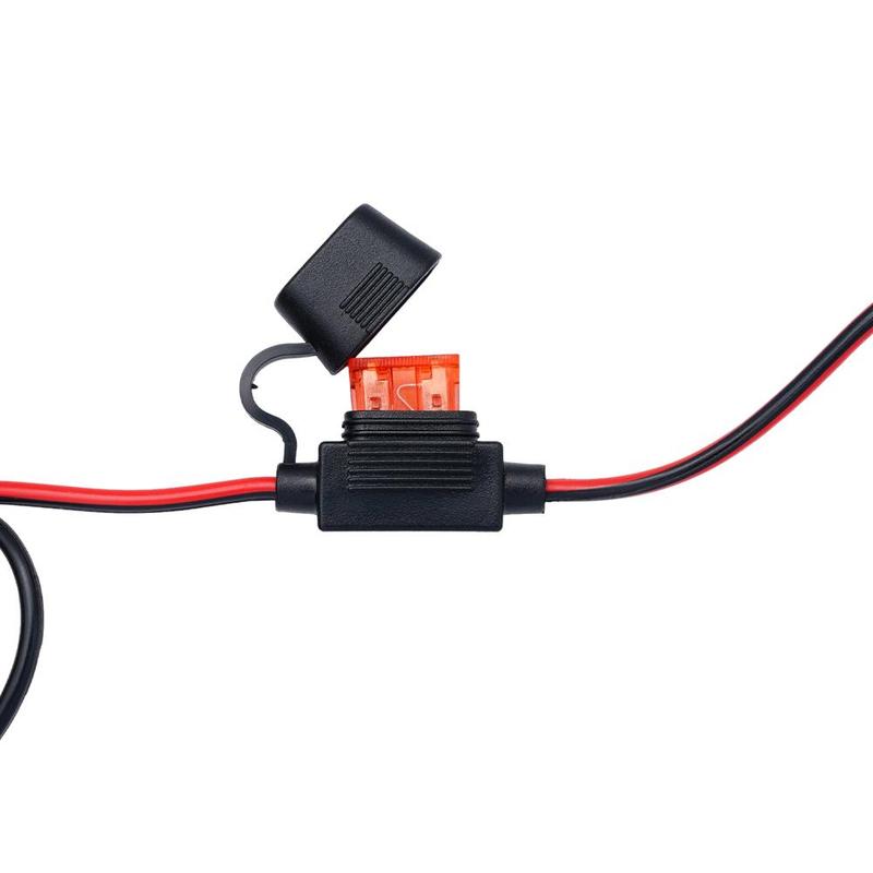 12V opladerkabel voor motorfiets accuterminal naar SAE snelle verlengsnoer kabelconnector voor acculader/onderhouder