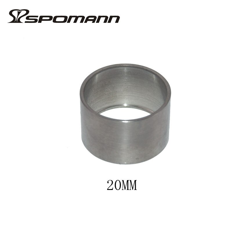 Newest ultralight Titanium alloy Road bike headsets washer Titanium bicycle stem spacer 5/10/15/20mm Mountain MTB part Free ship: 20mm