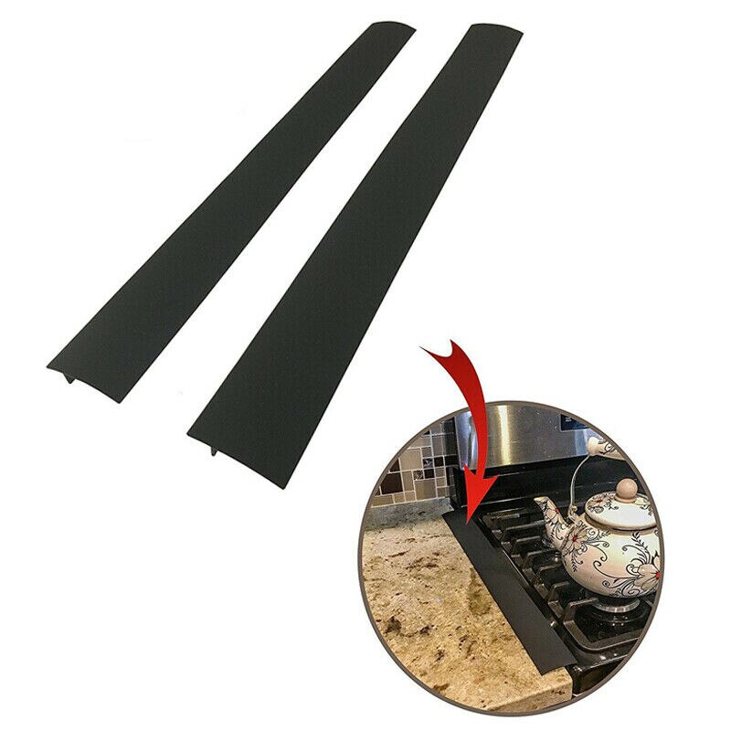 Kitchen Stove Counter Cover T-shaped Strip Waterproof Silicone Stove GapCaulk Tape Filler Tool K888