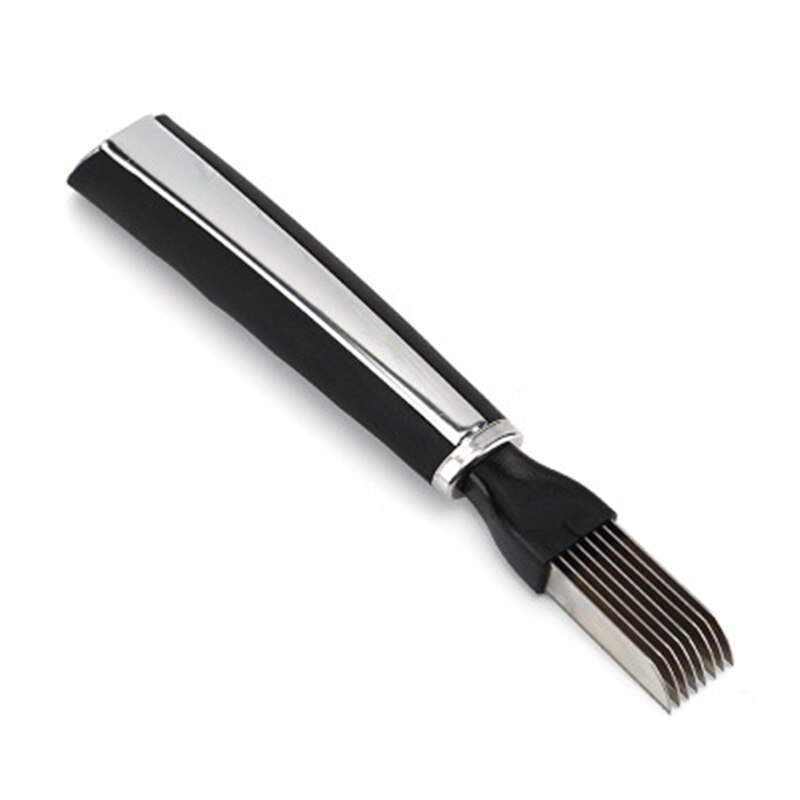 Multifunctional Muti Layers Stainless Steel Knives Multi-Layers KItchen Scissors Scallion Cutter Herb Laver Spices Cook Tool Cut: Default Title