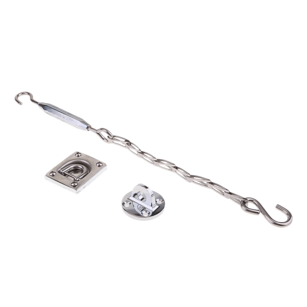 Marine Recessed Flush Fit Lashing Ring Tie Down Anchor Kit for Boat