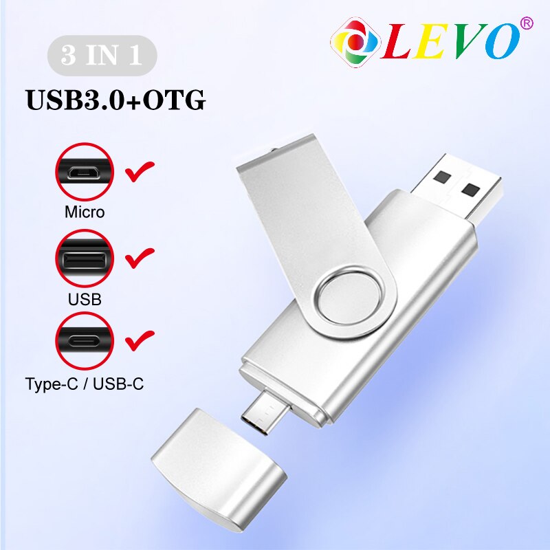 Szybki pendrive USB 3.0 OTG typu C 256 GB 512 GB pendrive16 GB 32 GB 64 GB 128 GB pendrive pendrive flash