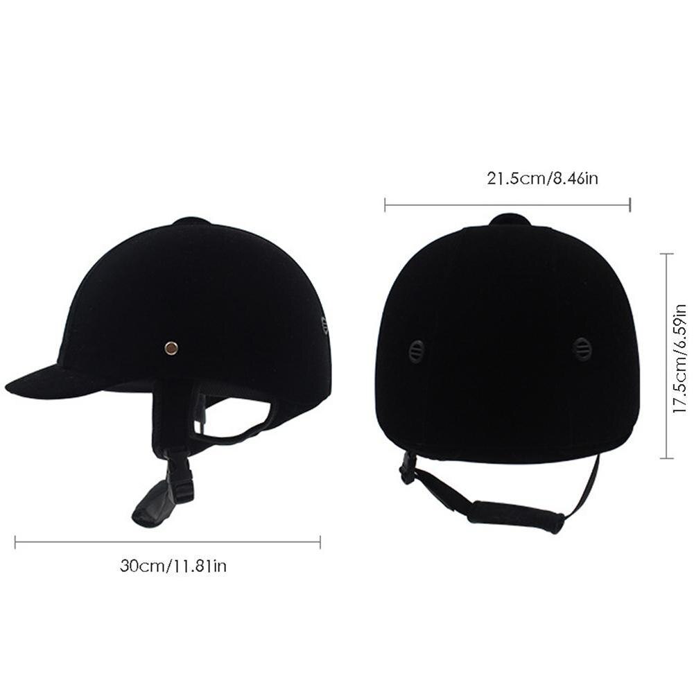 Unisex Horse Riding Helmet Equestrian Equipment Ad... – Grandado