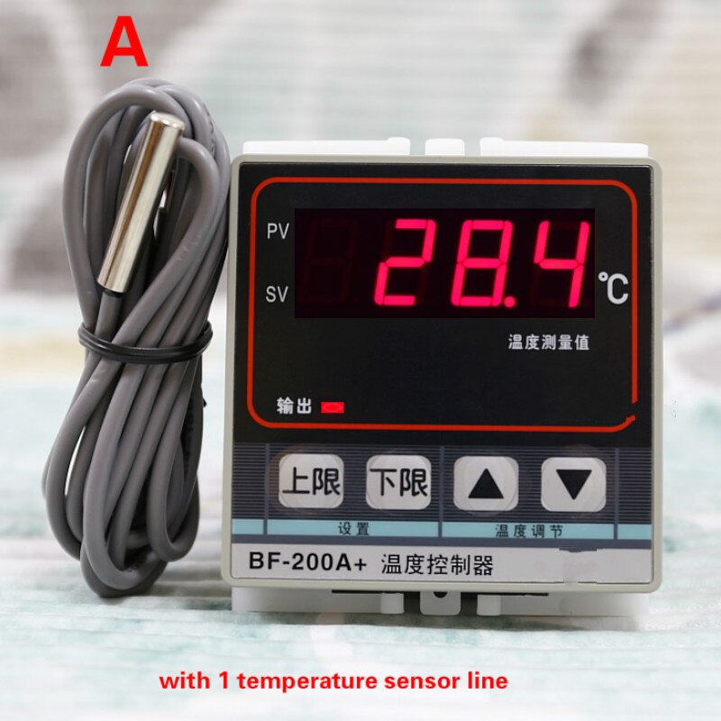 Digital Thermostat Temperature Controller Regulator Heating Cooling Control Instruments LED Display solar temperature controller