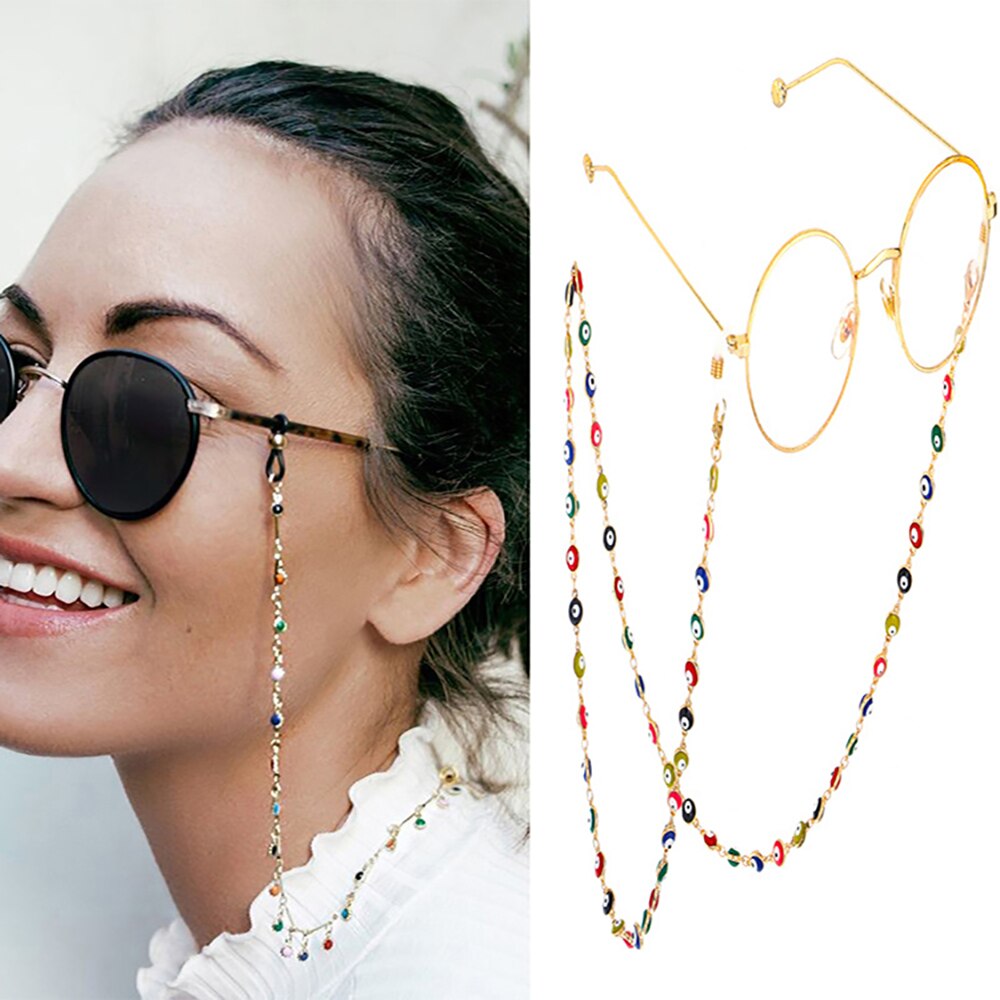 20 Soorten Leesbril Opknoping Ketting Zonnebril Bril Frame Neck Strap Bril Antislip Metalen Ketting: 09