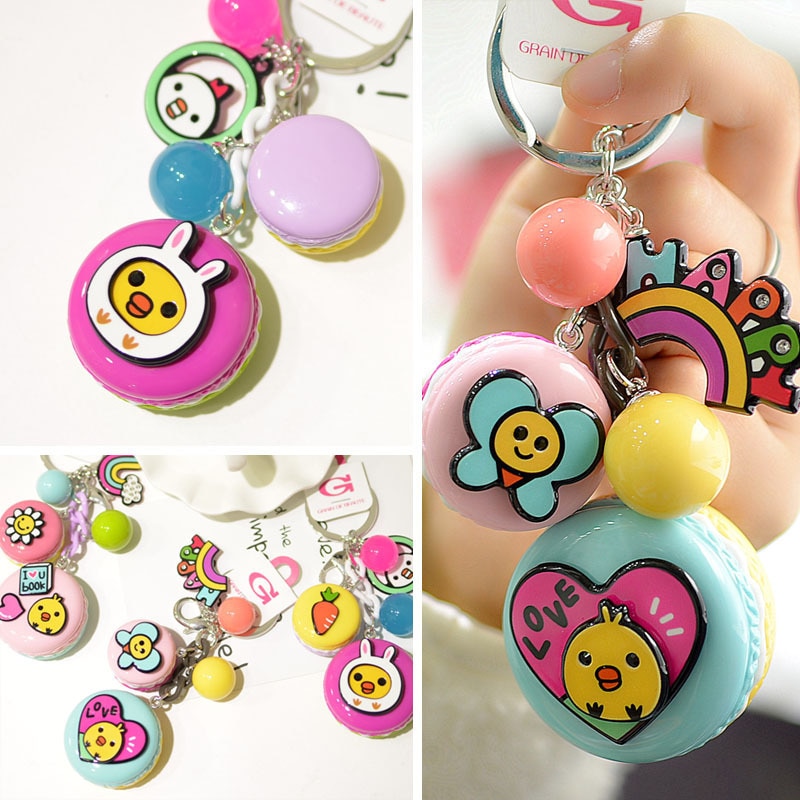 Ysk0267 Graindebeaute Korea południowa ornament Aznavour kolor Macarons brelok