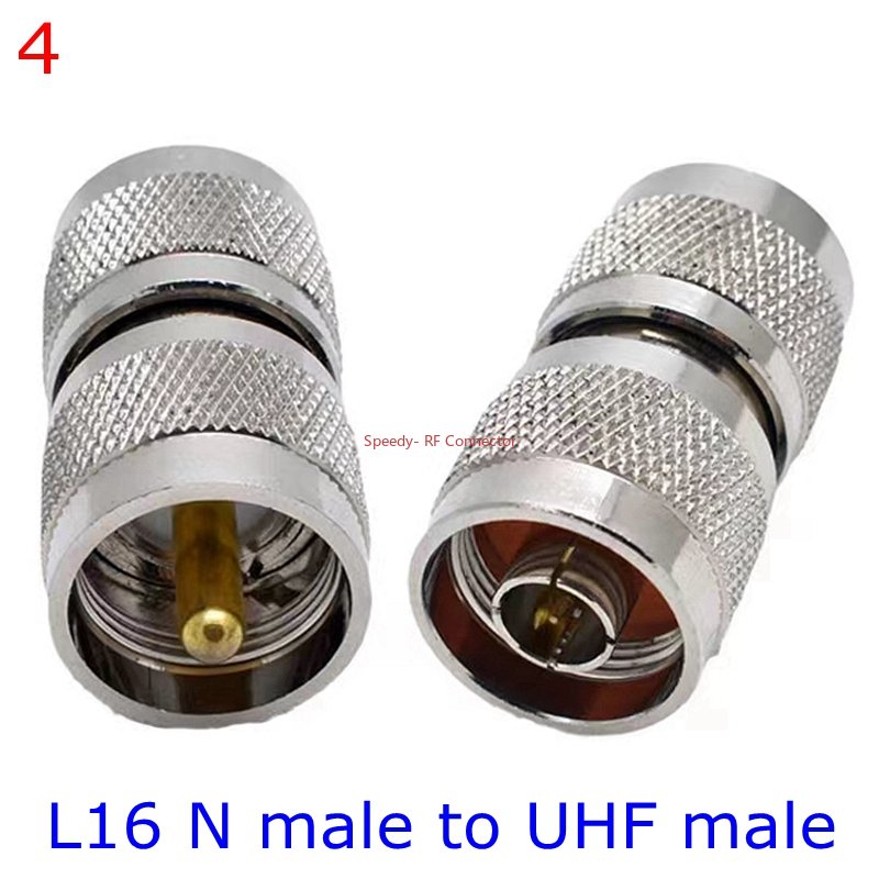 1 stks UHF SO239 PL259 SO-239 PL-259 Man Vrouw Naar N Type Mannelijke Vrouwelijke Rechte Connector UHF Naar N Mannelijke Vrouwelijke RF Messing Koper