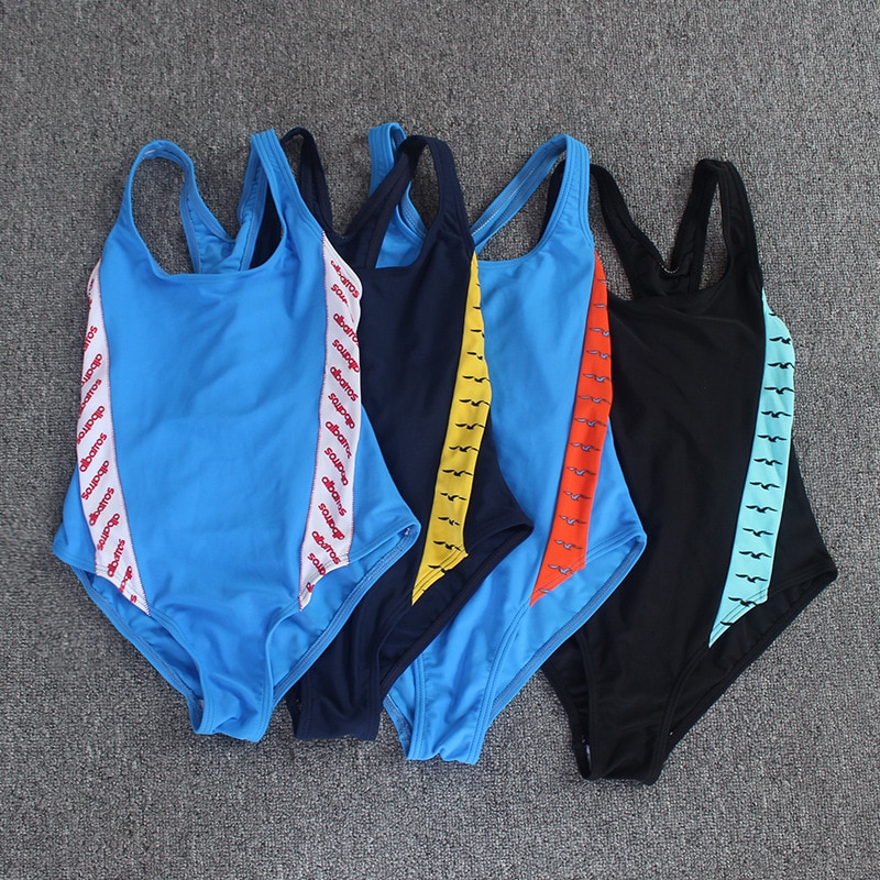 Kvinder atletisk træning trikini sport badedragt badedragt kvinder monokini racing plus størrelse badetøj  g1-k342
