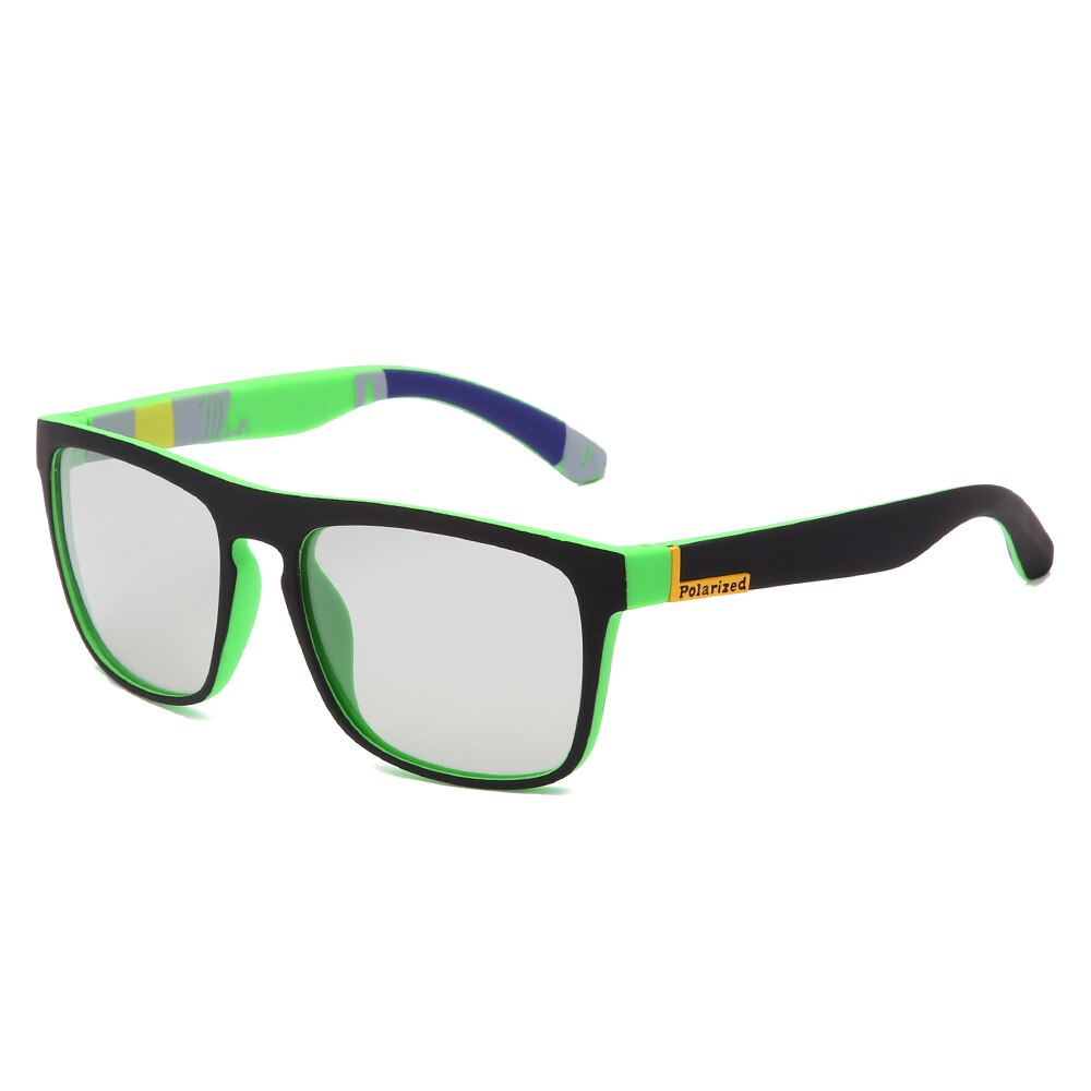 AIELBRO Cycling sunglasses Photochromic Cycling Goggle 5 Color Man Cycling Glasses MTB Bike Bicycle Glasses oculos de ciclismo: C05 GREEN