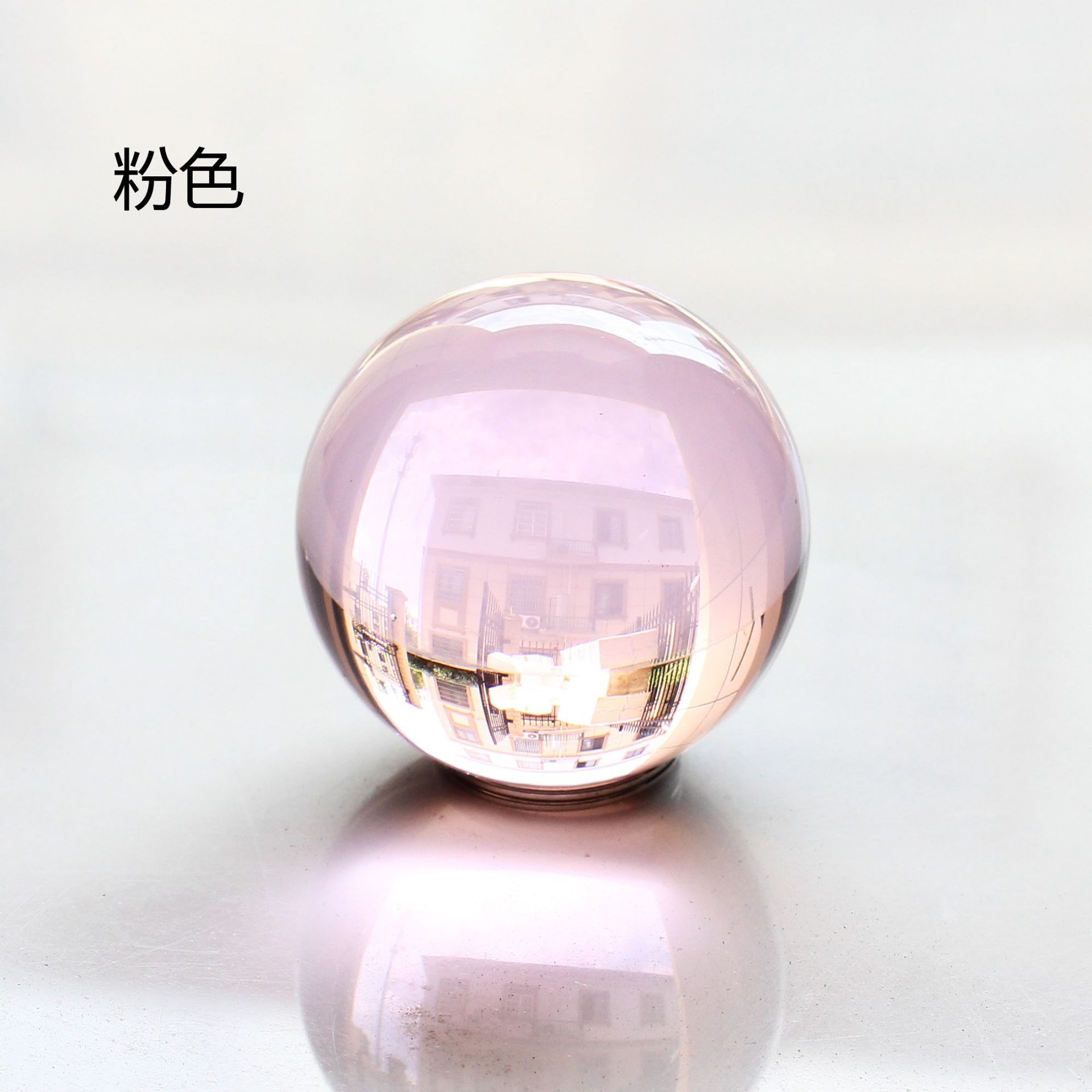 8 styles 40/50mm colour Clear Glass Crystal Ball model for Photography Props Home Decoration: 40mm / D