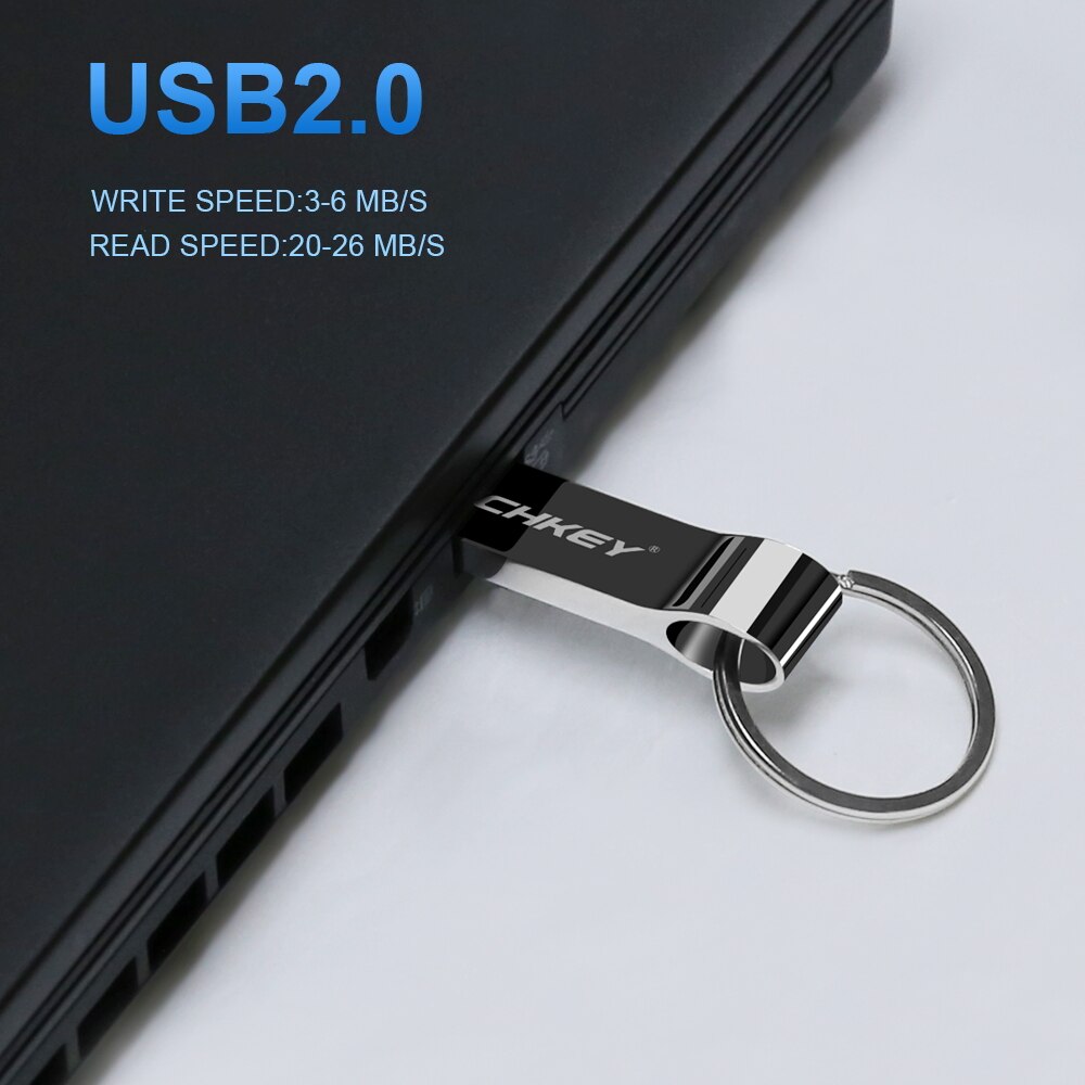Techkey Pen Drive 8Gb 32Gb 128Gb Waterdicht Metalen Memory Stick Флешка 4Gb 16Gb 64gb Pendrive Gadżety Usb Usb 2.0