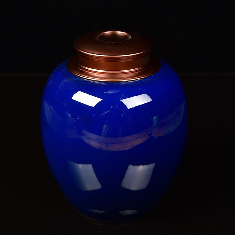 1.2L Funeral Urn For Human Ashes Cremation Pet Urns Memorial Pet Opening Locket Pets Urns Cremation Boxes Animal Voor Honden: purplish blue