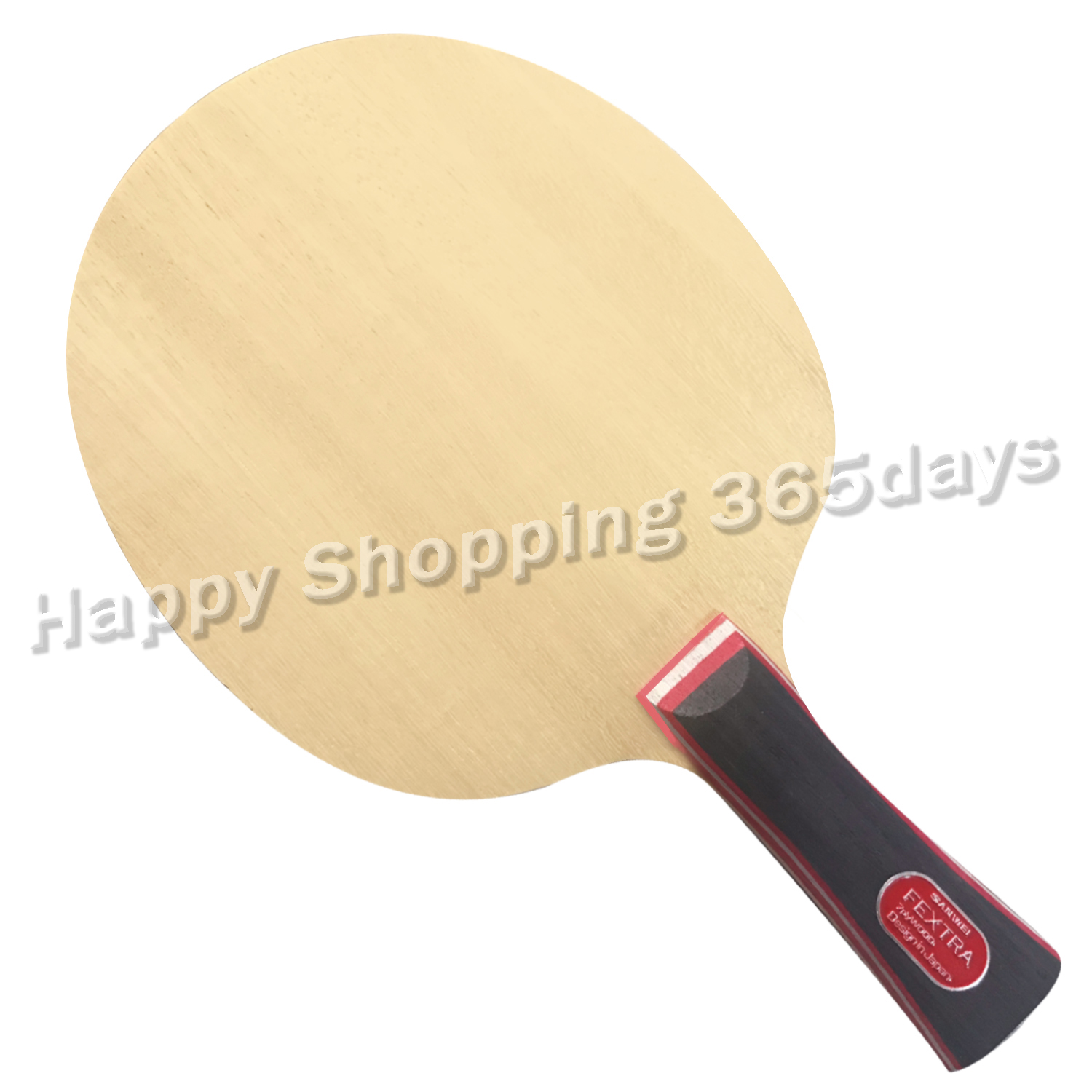 Sanwei fextra 7 ( nordic vii) bordtennisblad  (7- lags tre, japan tech, stiga clipper cl struktur) racket ping pong bat padle