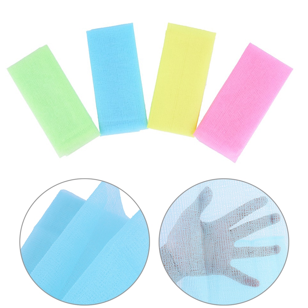 1pc Beauty skin cloth exfoliating wash cloth japanese body wash towel nylon bath towel skin polishing towel