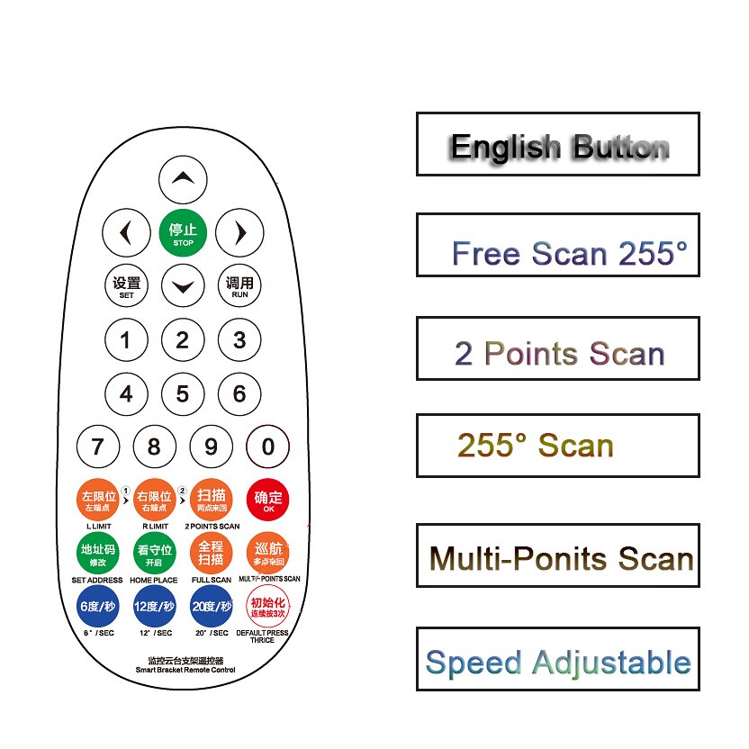 IP Cctv Camera Rotating Bracket Automatic Pan Tilt Wall Mount Vertical RS485 Horizontal Rotating Network Camera Stand Holder