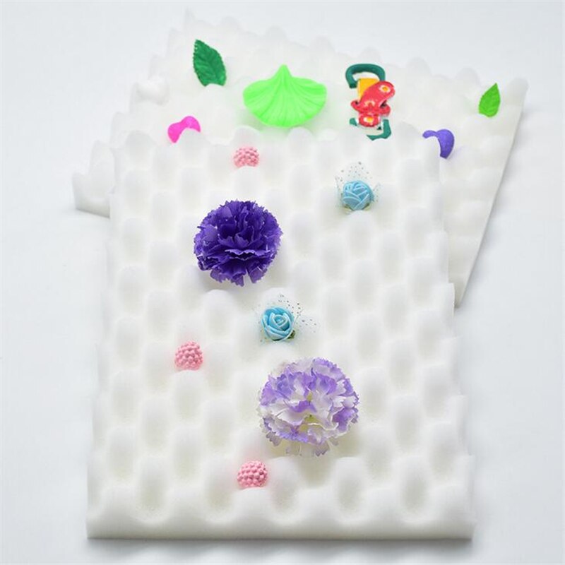 2pcs Fondant Cake Tools Fondant Flower Shaping Sponge Pad Cake Molds For The Kitchen Baking Cake Decorating Tools