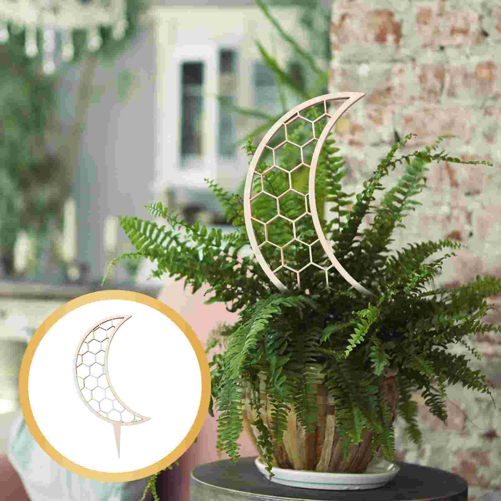 3pcs Plant Wooden Trellis Vine Plant Supports Wooden Plant Support Stakes