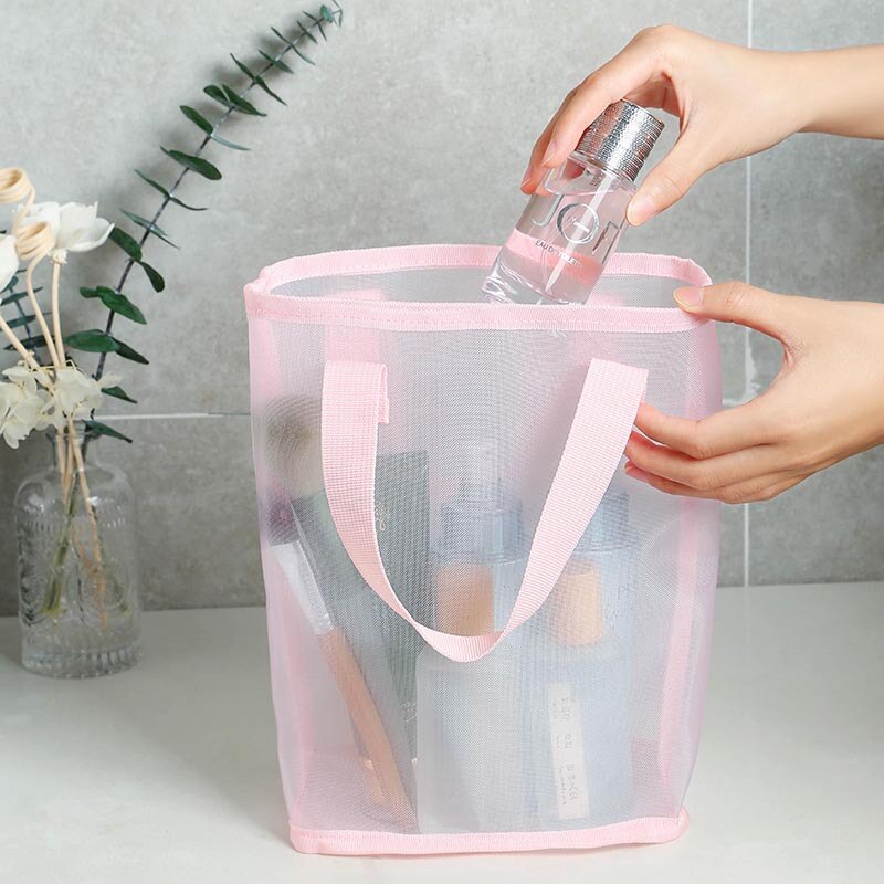 Vrouwen Reizen Strand Opslag Cosmetische Tas Grote Clear Mode Tote Makeup Bag Organizer Toilettas Make Up Case Pouch
