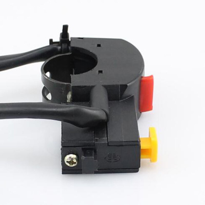Bouton marche/arrêt électrique pour moto, 1 pièce, interrupteur de démarrage/arrêt pour Dirt ATV Quad, adapté au guidon de 7/8 pouces