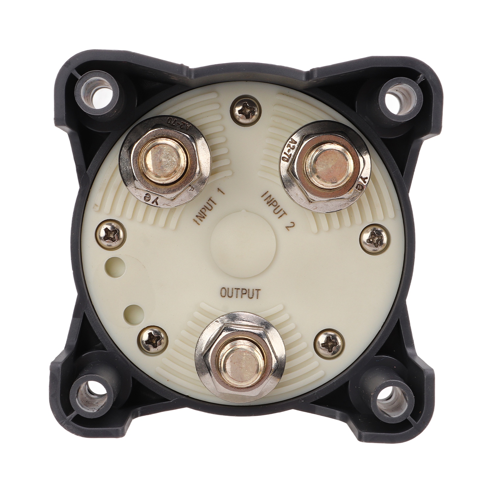 Interruptor de desconexión de batería marina, accesorio de alta resistencia, Selector de batería de 4 posiciones para barco RV, 500A