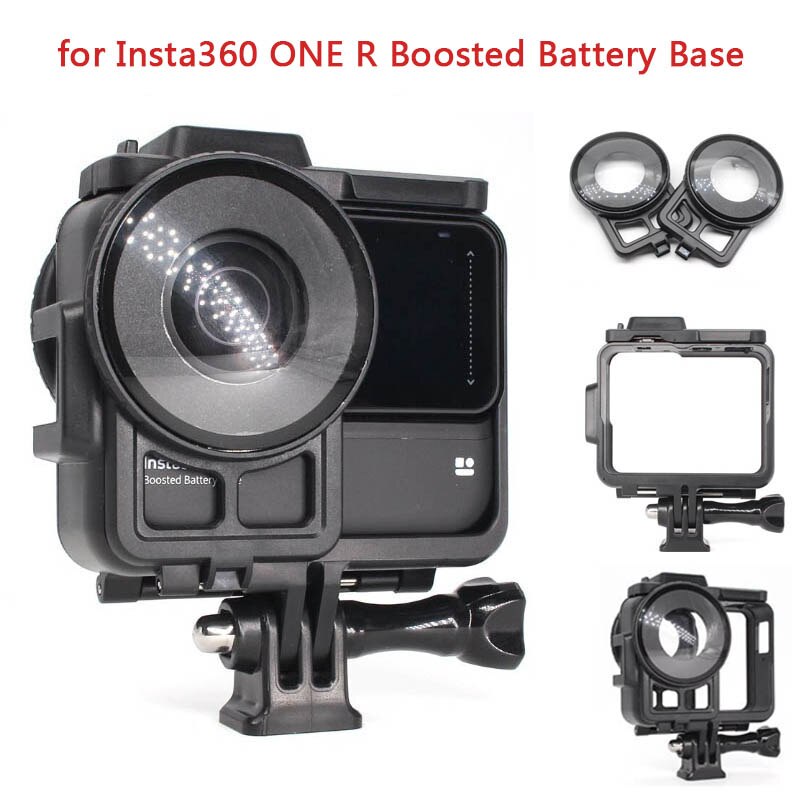 Insta360 Een Rs/R Montagebeugel Voor Boosted Batterij Base Lens Guards Accessoires Voor Insta 360 Een Rs/R 360 Mod