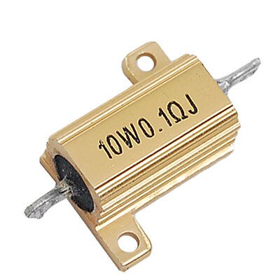 FONGKNOX 100W 10 Ohm Weerstand - Aluminium Behuizing, 2 Stuks