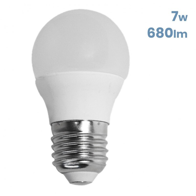 LED ATOMANT® G45 E27 7W 650LM Bombilla LED a++ iluminación luces decoración hogar salón dormitorio taller almacén