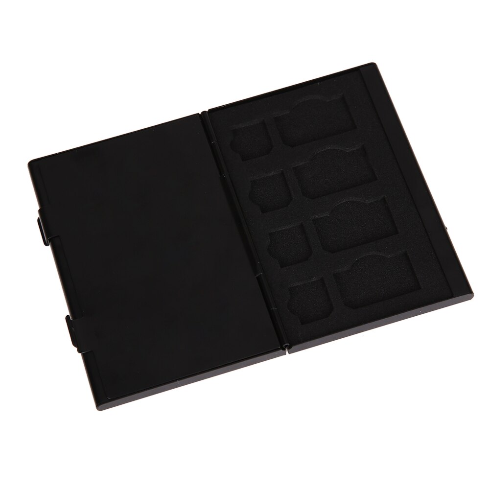 Soporte de tarjeta de memoria Anti-estática EVA Material de la caja de memoria SIM Micro Nano tarjeta SIM Pin StorageBox funda protectora 21 ranuras