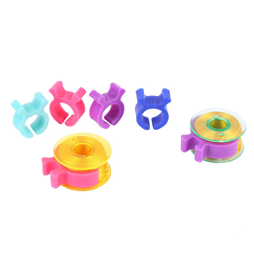 Sewing Thread Bobbin Holder Clamp Clips Bobbin Buddies Great For Embroidery Sewing accessories set Bobbin clip@30: 60PCS