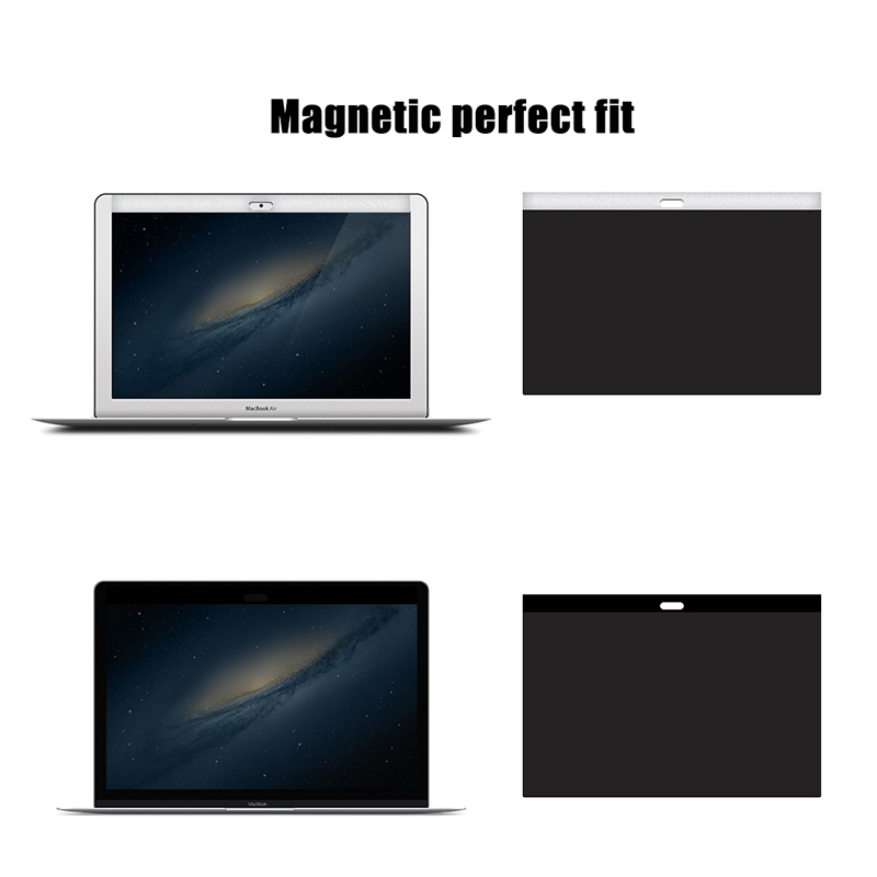 Aiboully magnetisk privatlivsfilter skærme beskyttelsesfilm til macbook pro 15 tommer til apple laptop model nummer  a 1707
