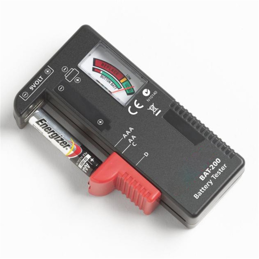 Batterij Capaciteit Tester Indicator Universal Battery Cell Tester Aa Aaa C/D 9V Volt Button Checker