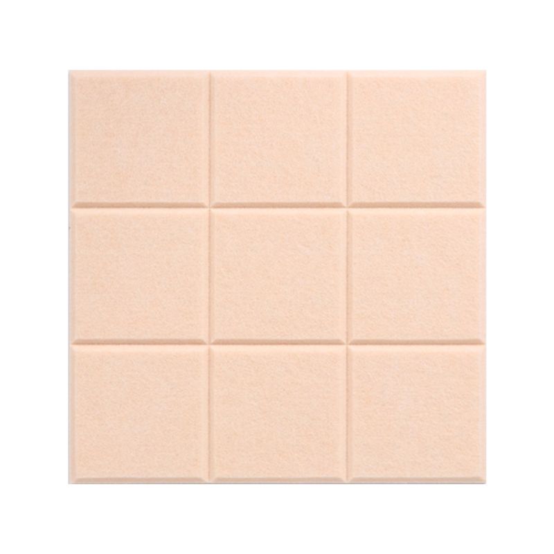 Wall Photo Display Board Felt Message Board Bulletin Board Household Wall Background Felt Schedule Memo Board 30x30cm Y98A: cream color
